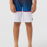 Boy's Lennox Stripe 18" Boardshorts