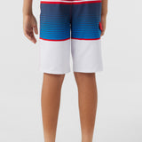 Boy's Lennox Stripe 18" Boardshorts