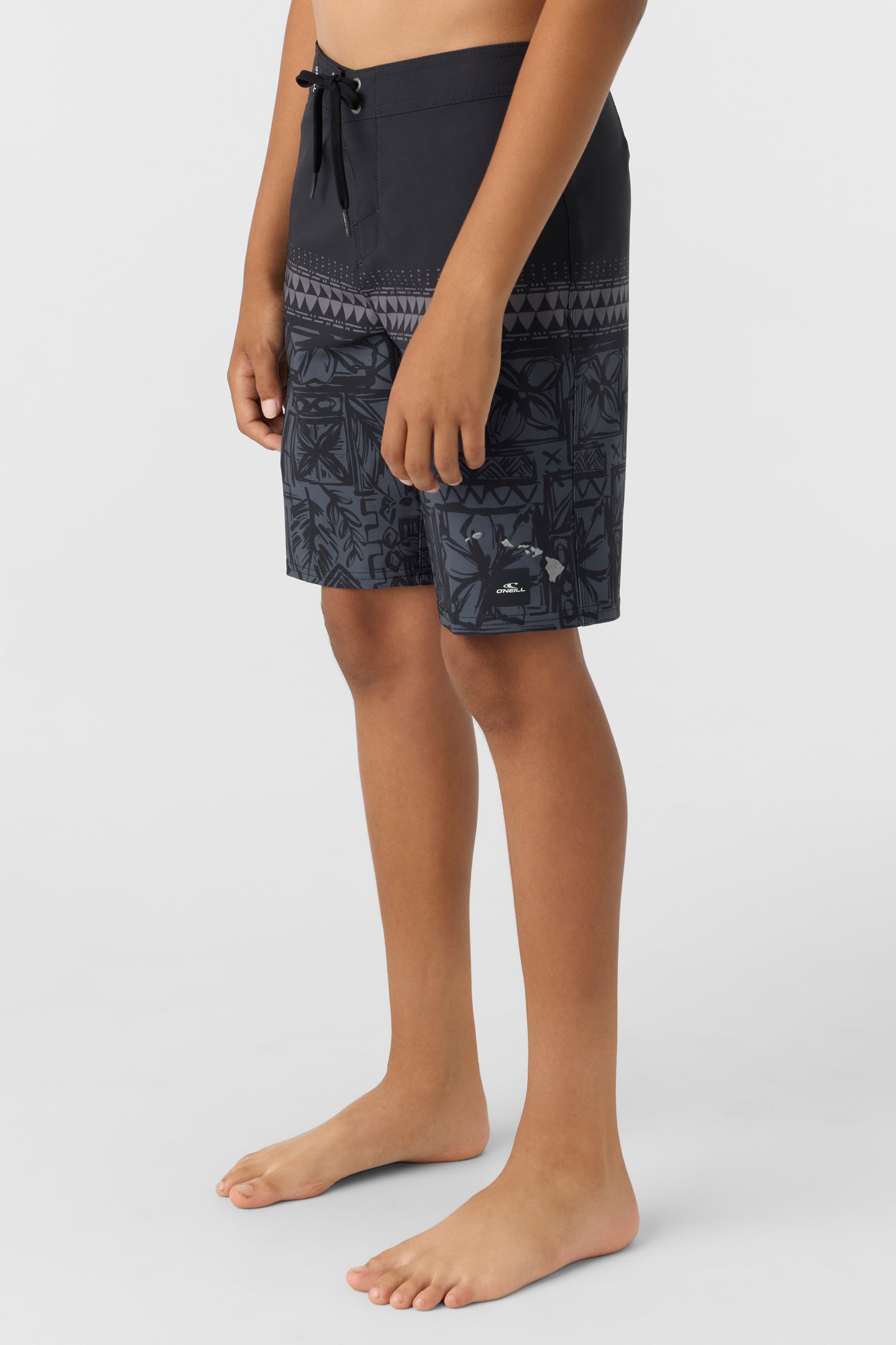 BOY'S HYPERFREAK HEAT HAWAII 17" BOARDSHORTS