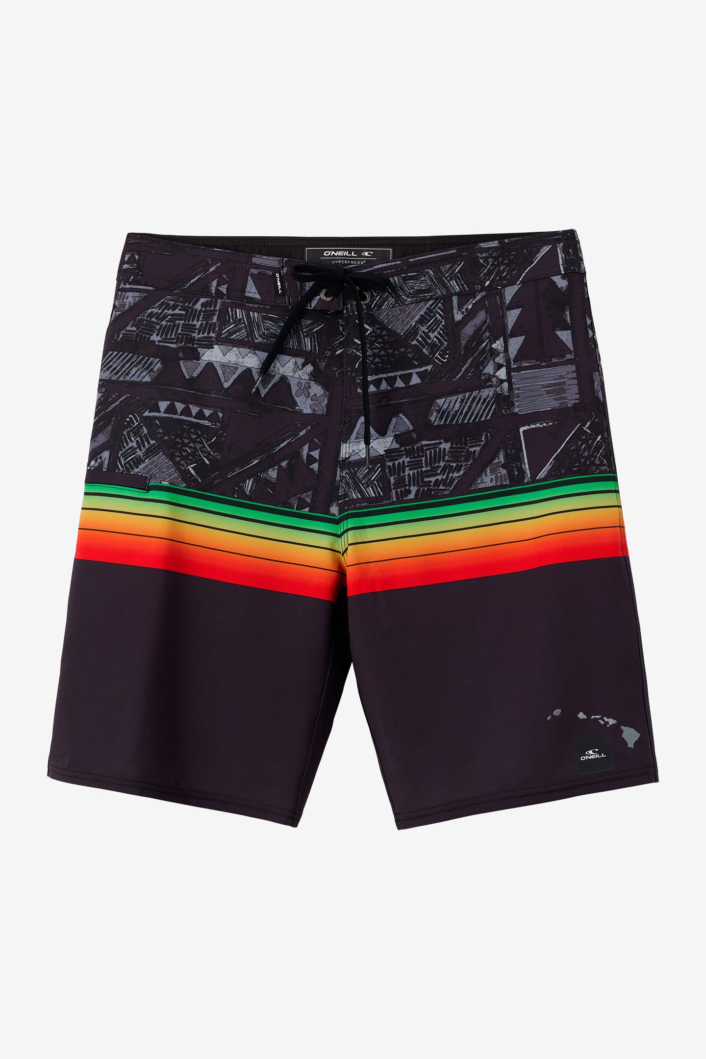 BOY'S HYPERFREAK HEAT HAWAII 17" BOARDSHORTS