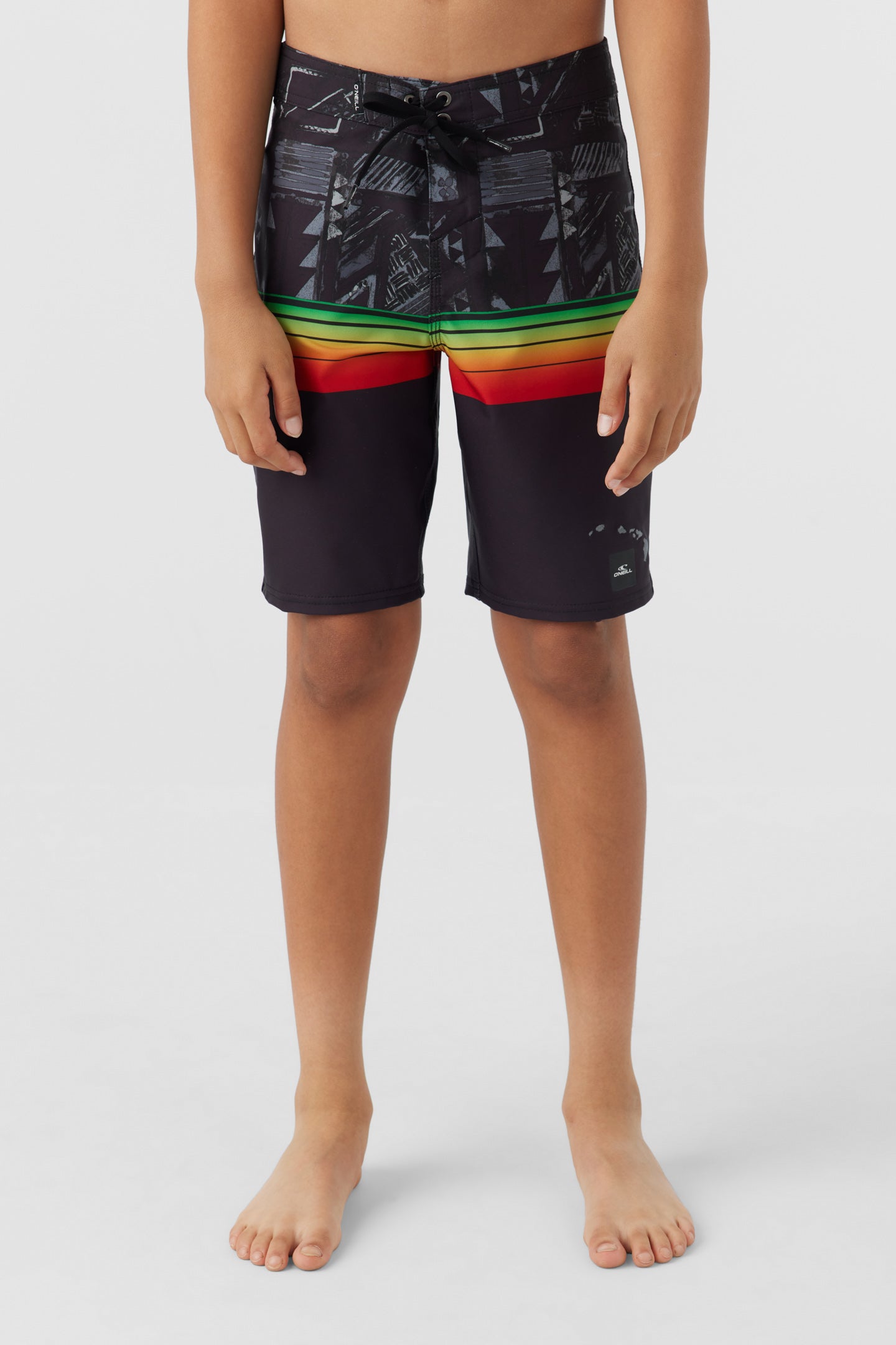 BOY'S HYPERFREAK HEAT HAWAII 17" BOARDSHORTS