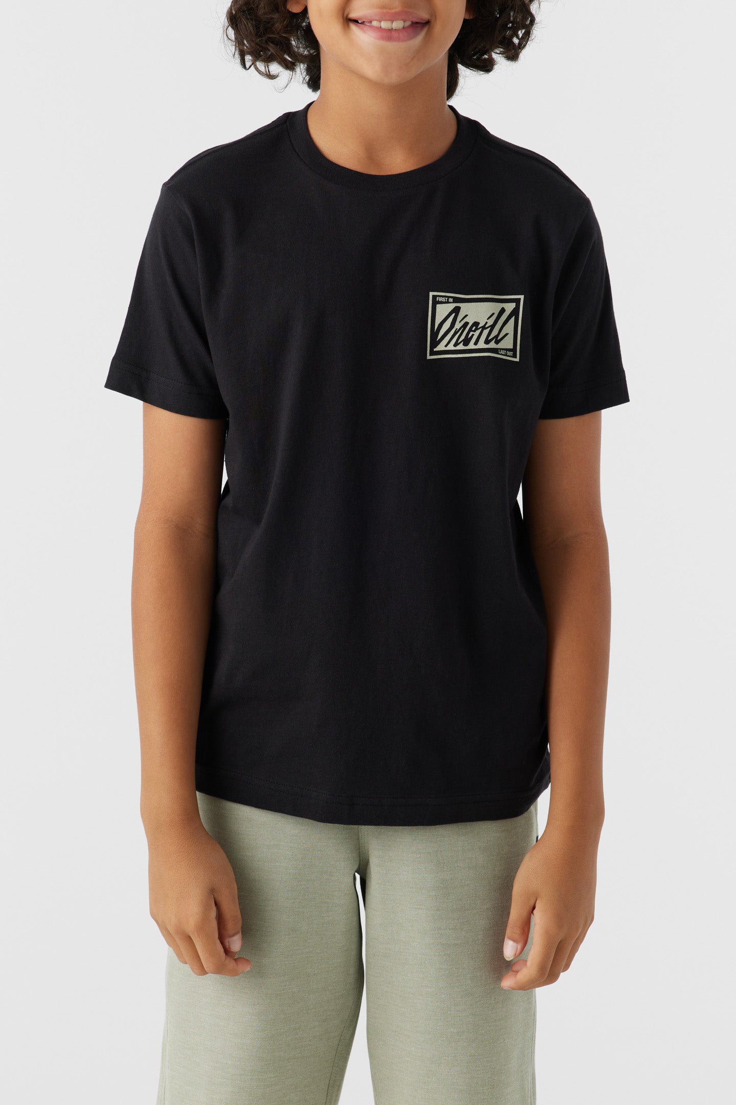 BOY'S SKEWED TEE