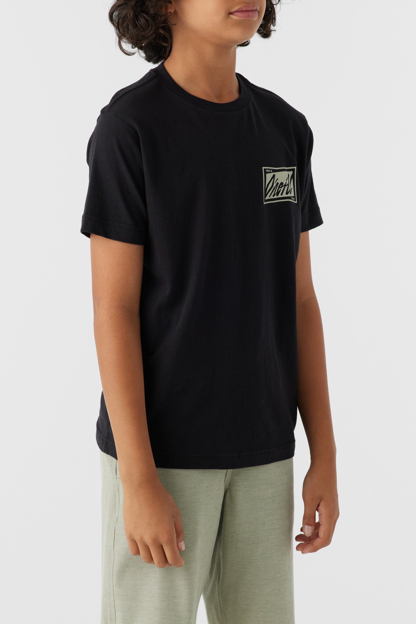 BOY'S SKEWED TEE