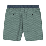 Boy's Stockton Print Elastic Waist 16" Hybrid Shorts