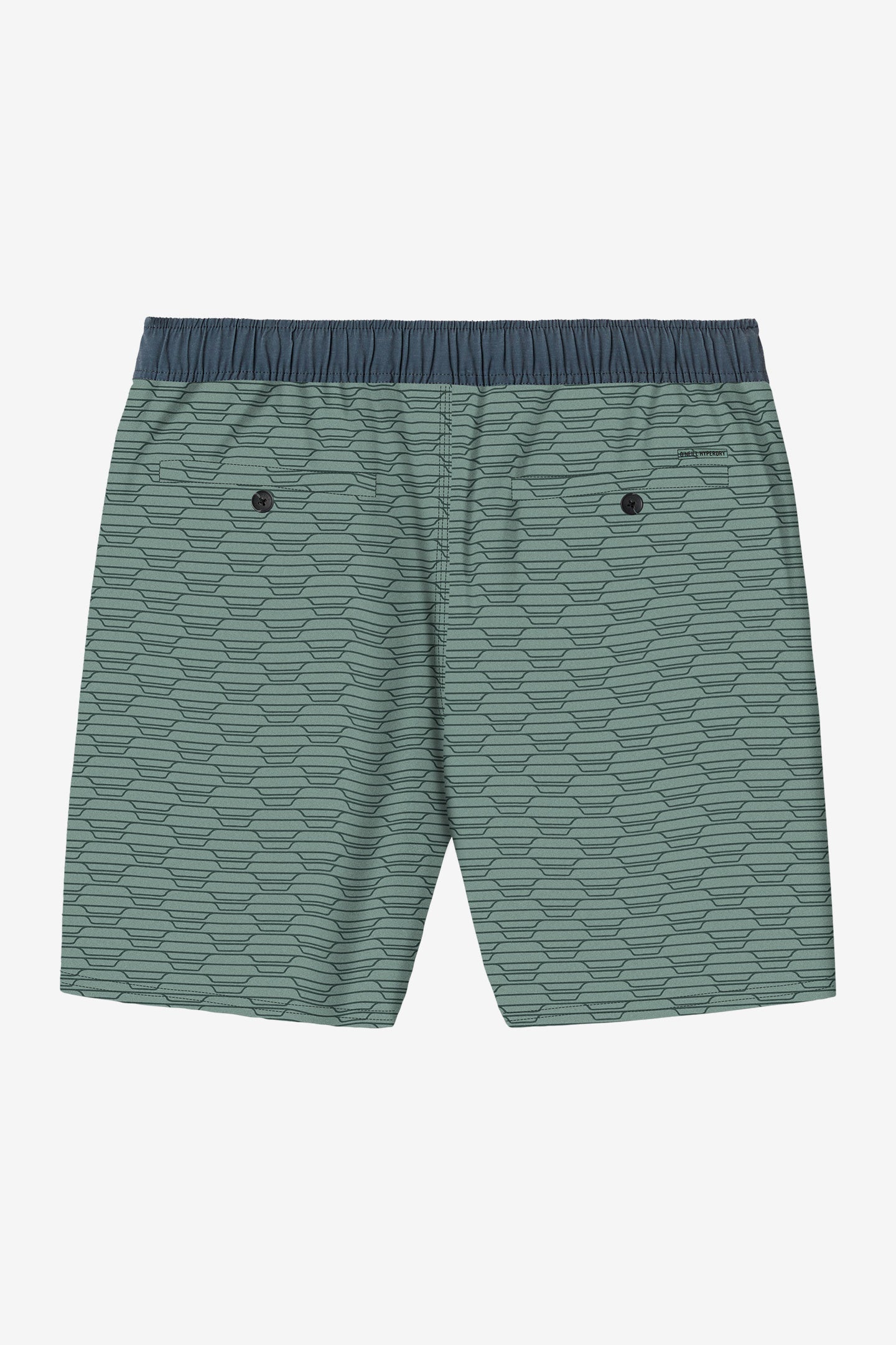 BOY'S STOCKTON PRINT ELASTIC WAIST 16" HYBRID SHORTS