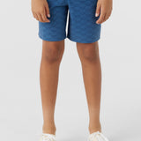 Boy's Stockton Print Elastic Waist 16" Hybrid Shorts
