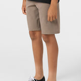 Boy's Reserve Light Check 18" Hybrid Shorts