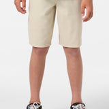 Boy's Reserve Light Check 18" Hybrid Shorts
