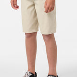 Boy's Reserve Light Check 18" Hybrid Shorts