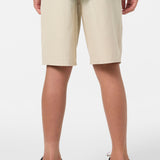 Boy's Reserve Light Check 18" Hybrid Shorts