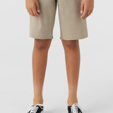 Boy's Reserve Light Check 18" Hybrid Shorts