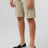Boy's Reserve Light Check 18" Hybrid Shorts
