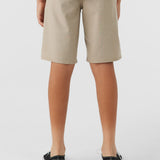 Boy's Reserve Light Check 18" Hybrid Shorts