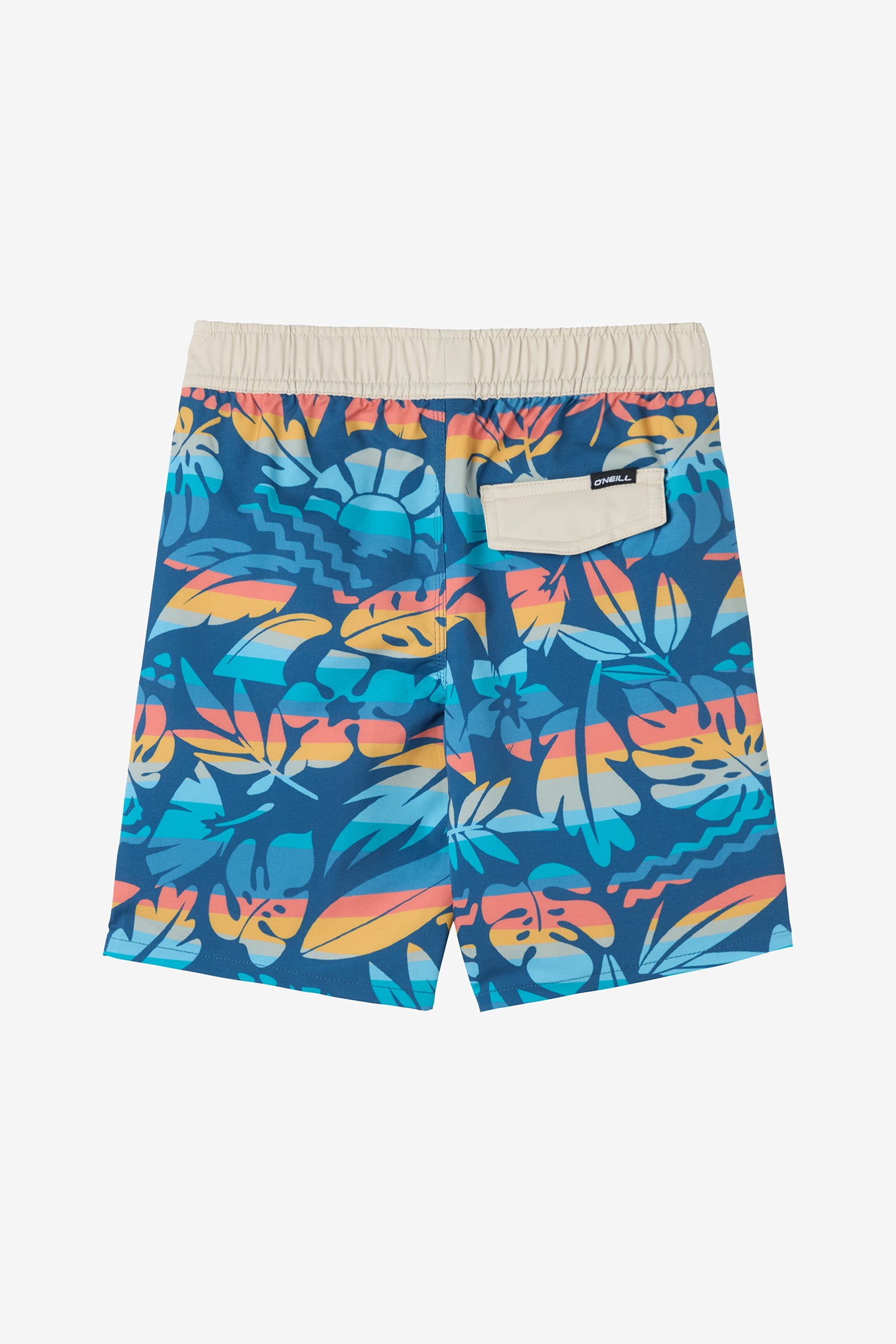 LITTLE BOY'S HERMOSA ELASTIC WAIST 16" SWIM TRUNKS