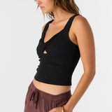 Jayde Twist Knit Tank Top