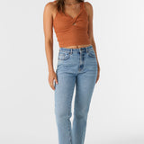 Jayde Twist Knit Tank Top