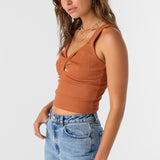 Jayde Twist Knit Tank Top