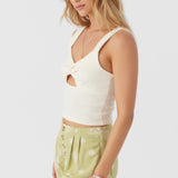 Jayde Twist Knit Tank Top