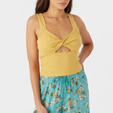 Jayde Twist Knit Tank Top