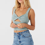 Jayde Twist Knit Tank Top