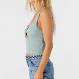Jayde Twist Knit Tank Top
