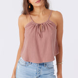 Anya Crinkle Double Gauze Tank Top