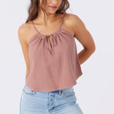 Anya Crinkle Double Gauze Tank Top