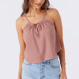 Anya Crinkle Double Gauze Tank Top