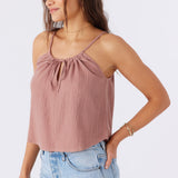 Anya Crinkle Double Gauze Tank Top
