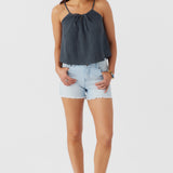 Anya Crinkle Double Gauze Tank Top