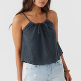 Anya Crinkle Double Gauze Tank Top