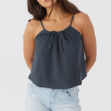 Anya Crinkle Double Gauze Tank Top