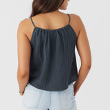 Anya Crinkle Double Gauze Tank Top