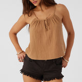 Anya Crinkle Double Gauze Tank Top