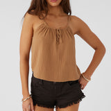 Anya Crinkle Double Gauze Tank Top
