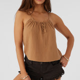 Anya Crinkle Double Gauze Tank Top