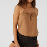 Anya Crinkle Double Gauze Tank Top