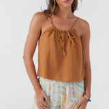 Anya Crinkle Double Gauze Tank Top