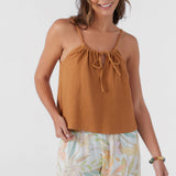 Anya Crinkle Double Gauze Tank Top