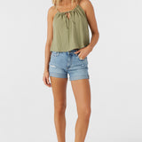 Anya Crinkle Double Gauze Tank Top