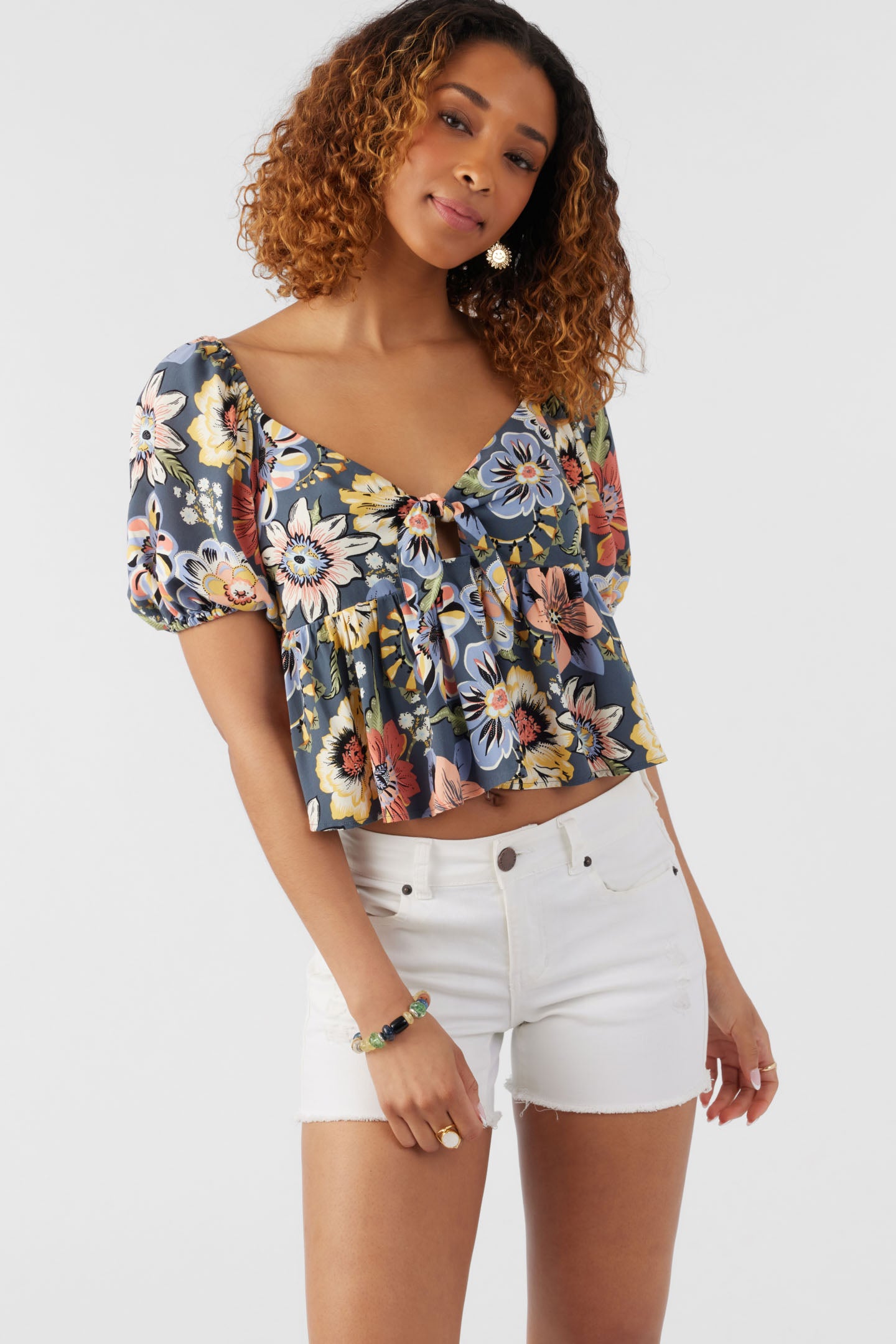 BRENNA TALITHA FLORAL TOP