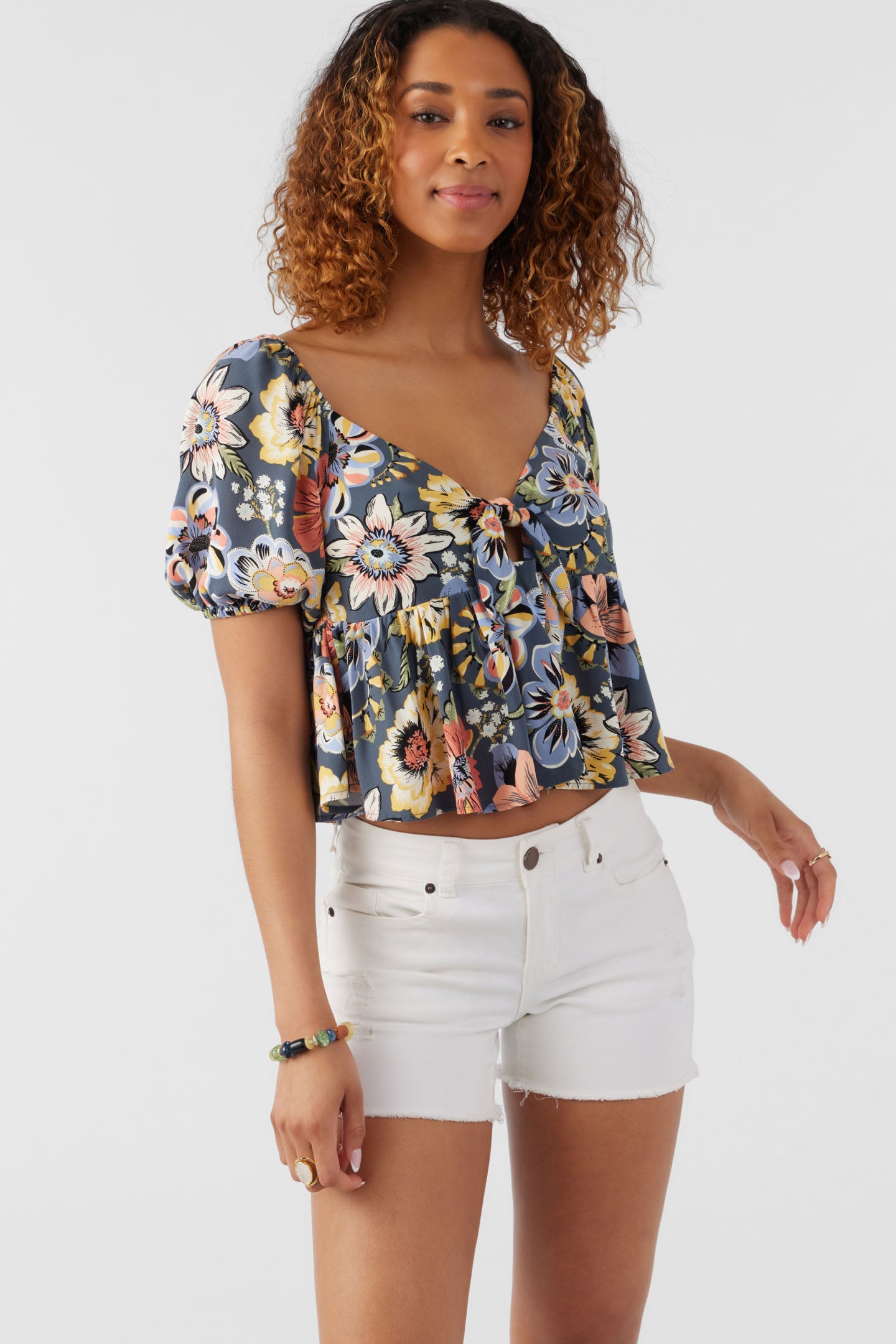 BRENNA TALITHA FLORAL TOP