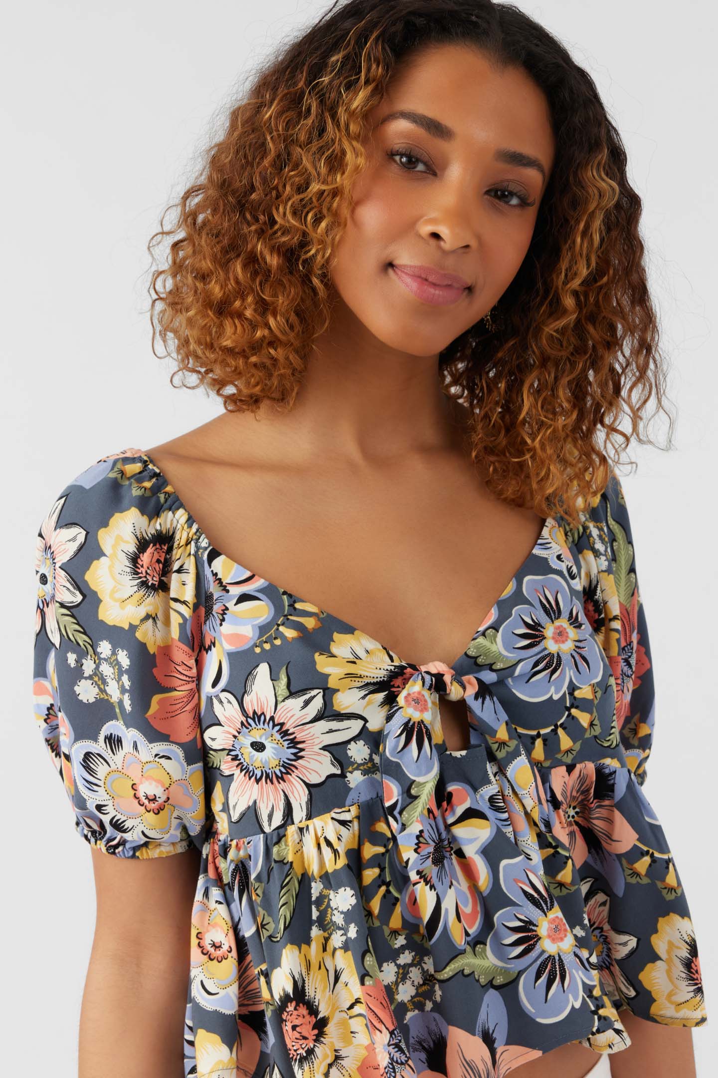 BRENNA TALITHA FLORAL TOP