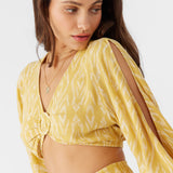 Sylas Isabella Ikat Crop Top
