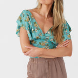 Bonnie Marlow Floral Top
