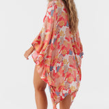 Natalie Antayla Floral Kimono Cover-Up