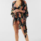 Natalie Kali Floral Kimono Cover-Up