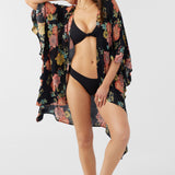 Natalie Kali Floral Kimono Cover-Up