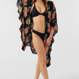 Natalie Kali Floral Kimono Cover-Up
