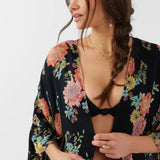Natalie Kali Floral Kimono Cover-Up